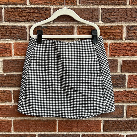 Urban Outfitters Gingham Checkered Mini Skirt - Picture 3 of 7